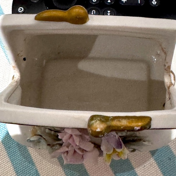 🩷 Stunning Vintage 1970’s Jewellery Ceramic Purse - Picture 9 of 16
